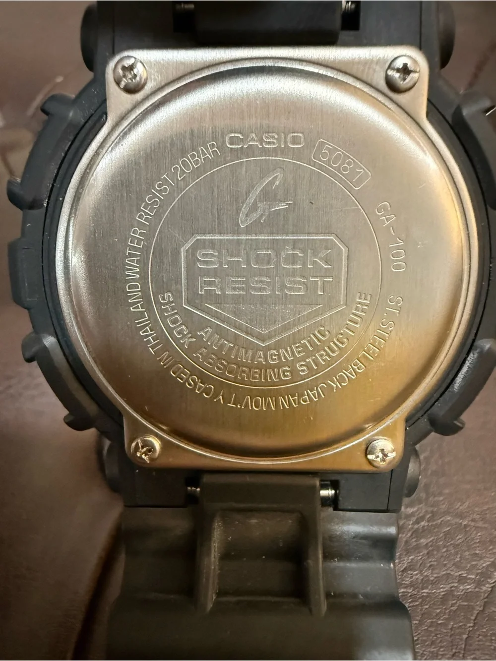 CASIO G-SHOCK (GA100) ANALOG/DIGITAL WATCH (Read details before purchase)